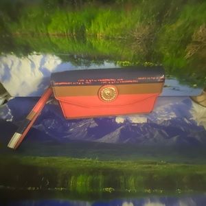 Anne Klein multicolored wristlet. Like new.
